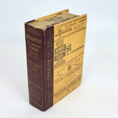 1955 - Hudspeth's - New Mexico - Albuquerque City Directory - HC
