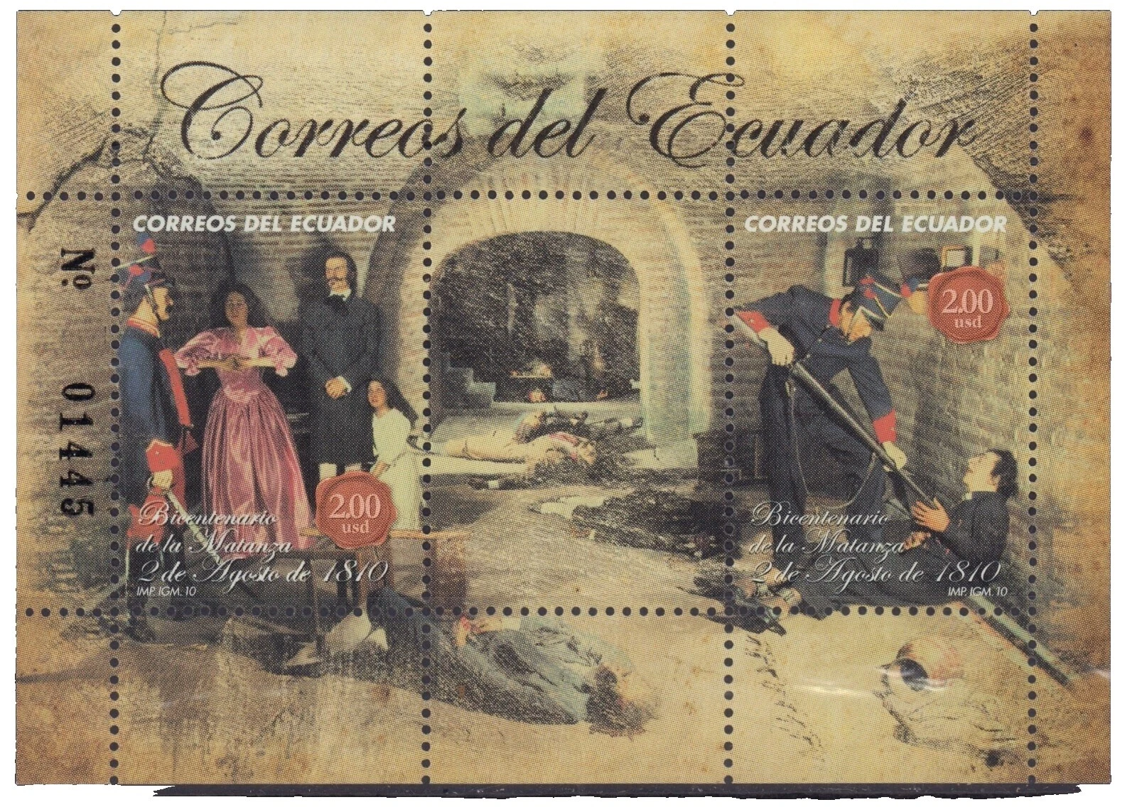 Patriotic Ecuadorian Stamps
