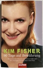 Kim Fisher signiert Buch Original signed autograph Signatur Autogramm