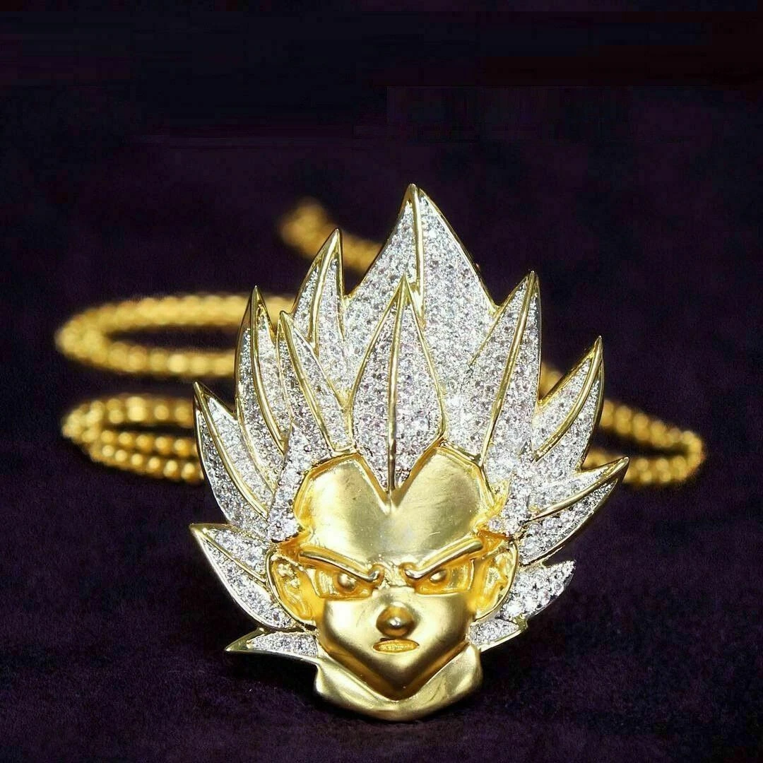Vegeta gold chain clearance