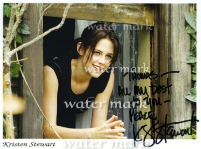 Kristen Stewart Personalisiert Nachdruck Unterzeichnet Foto Größe 8 '' X11 '' . #3