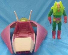 Kenner DC Super Powers 1984 Lot Lex Luthor Figure Complete + Lex Soar 7 Vehicle