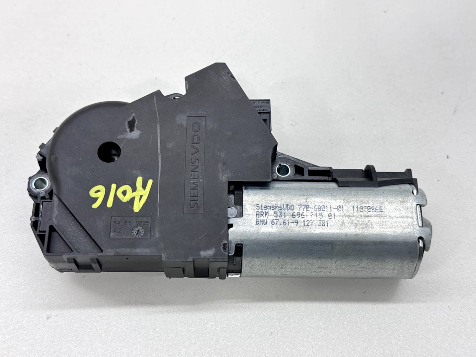 BMW X6 M E71 2008-2013 techo corredizo motor 9127381 OEM Foto 3 de 4