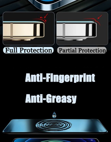 For Apple iPhone 16 15 14 13 12 11 Pro XS Max XS XR X HYDROGEL Screen Protector - Picture 4 of 13