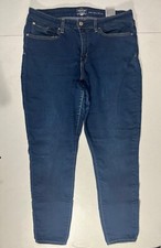 Women's Levi Signature Gold Jeans Totally Shaping Mid-Rise Skinny Size 16