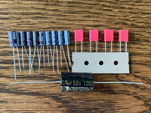Technics SL-Q20 SL-Q30 SL-Q303 Speed Repair Kit Capacitors Turntable Recap Set