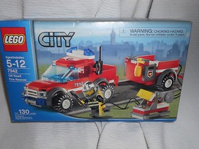 LEGO 7942 City Off Road Fire Rescue - New in Sealed Box