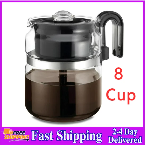 Glass stovetop clearance percolator