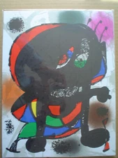JOAN MIRO - Original  Lithograph From Volume 3 - Excellent Condition - With COA
