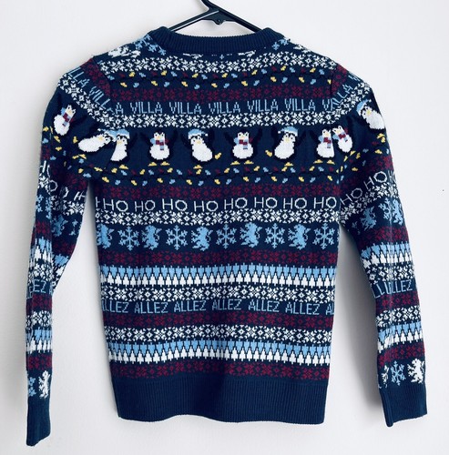 aston villa christmas jumpers