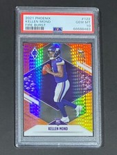 2021 PHOENIX KELLEN MOND ROOKIE CARD FIRE BURST SP VIKINGS #122 RC PSA 10 POP 8