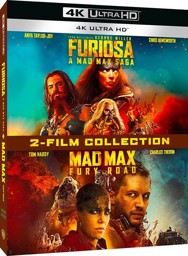 Blu-Ray 4K Uhd Mad Max Fury Road / Furiosa: A Mad Max Saga (2 4K Ultra Hd)