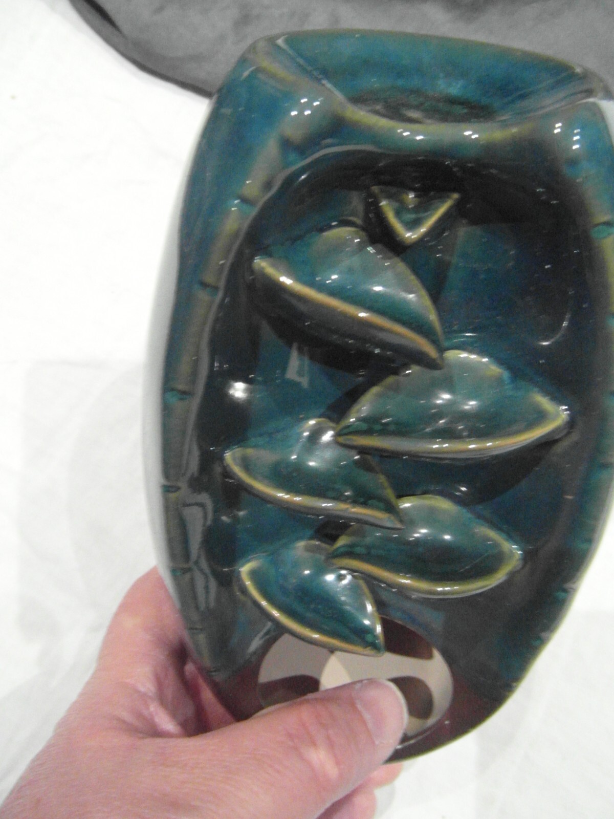 WATERFALL BACKFLOW INCENSE HOLDER by Spacekeeper Green eBay