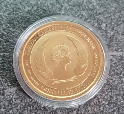 münze 1 oz 999 Silber Dominica 2018