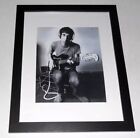 Framed Pete Townshend The Who with 12 String Guitar b/w 13"x16" Tommy Sessions