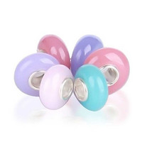 Bling Jewelry Pastel Pink Blue Purple Glass Bead Bundle Sets Sterling Silver Bling Jewelry Pastel Pink Blue Purple Glass Bead Bundle Sets Sterling Silver