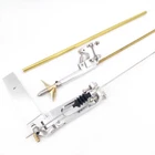 4.76mm 3/16" Flexible Shaft Stinger Strut Propeller Rudder Kits fr RC Speed Boat