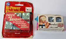 Lot 9 Vintage Flashcubes - In Packages -GE Hi-Power Norelco More