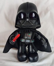Star Wars Darth Vader Plush Toy w/ Voice Changer working Lightsaber