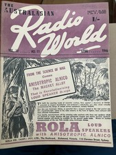 The Australasian Radio World magazine Vol 10 No 11