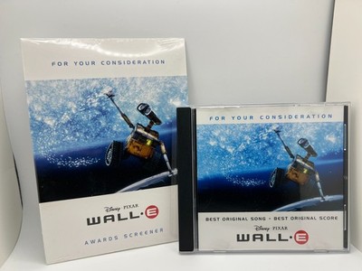 Disney Pixar Wall E Academy Screener FYC DVD + CD Best Song/Score SEALED 2008