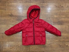 Polo Ralph Lauren Down Filled Puffer Coat Jacket Pony Kids Toddler Size 4 4T Red
