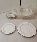 GOTHAM GRAND MANOR PLATINUM PLATES 6 SALAD AND 6 DESSERT — photo 2
