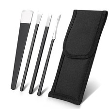 4 PCS Pedicure Knife Set Stainless Steel Ingrown Toenail Knife Correction Foot S