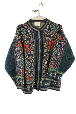 YOUR CHOICE Grün Strick Cardigan Pullover Brustumfang 42'' Damen Freizeit 023400