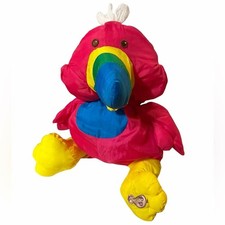 Vintage Fisher Price Puffalumps Toucan Plush The Wild Puffalumps Stuffed Animal