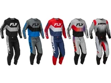 Fly Racing Kinetic DBK Jersey & Pant Combo Set MX/ATV Dirt Bike Riding Gear '26