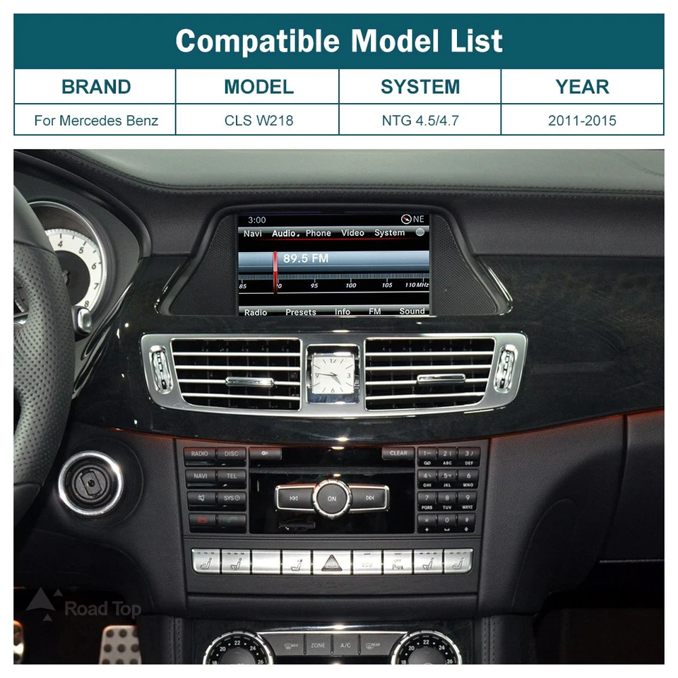 Wireless CarPlay Android Auto Interface für Mercedes Benz ClS W218 2011-2015 - Bild 2 von 4