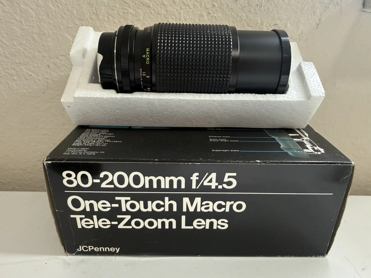 Nikon f/4.5 Camera Lenses 80-200mm Focal for sale - eBay