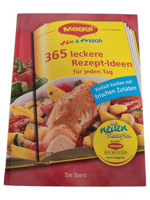 Maggi Kochstudio Kochbuch Hardcover 365 Schnelle Einfache Rezepte Deutsch