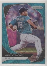 2020 Panini Prizm Tier II Teal Wave Prizm Yusei Kikuchi #150 00q0