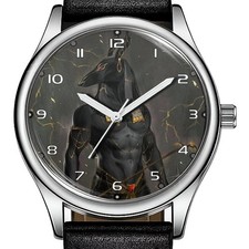 Orologio Da Polso In Rame Di Anubi Egiziano Raro E Di Tendenza 38mm