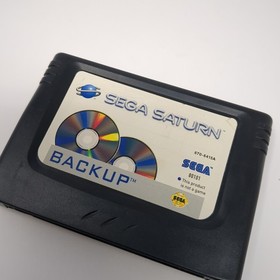Sega Saturn Backup RAM Memory Cartridge OEM Authentic Black 80101