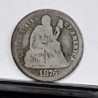 は ⭐︎ 1876-CC Liberty Seated Dime - VG (#59837-L) | eBay