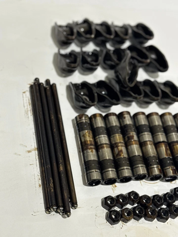 1990 GMC / CHEVY C / K 1500 2500 350 5.7L V8 LIFTERS / PUSHRODS / ROCKERS USED - Image 4 of 4