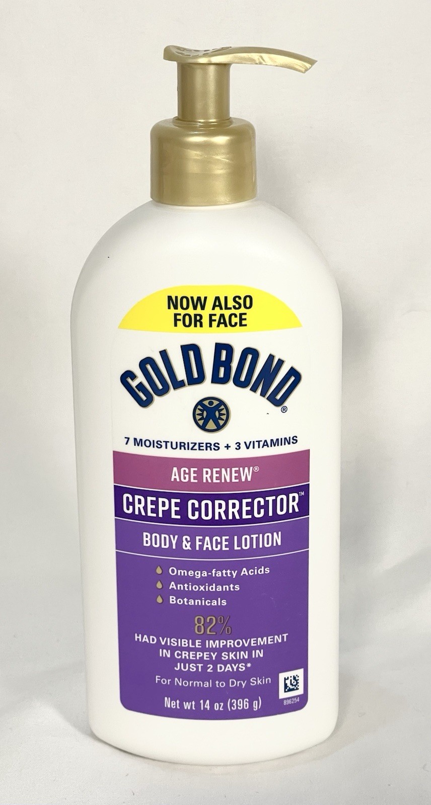 Gold Bond Age Renew Crepe Corrector Body Lotion for Replenished Smooth Skin