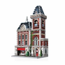 Puzzle 3D Urbania Estación de Bomberos Puzzle 285 piezas
