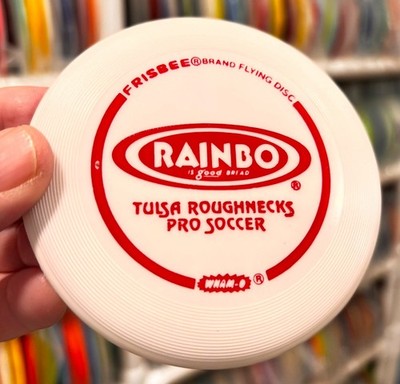 1979 Frisbee MINI Rainbo Tulsa Pro Soccer Disc Golf  Wham-O #1 Whamo New OOP