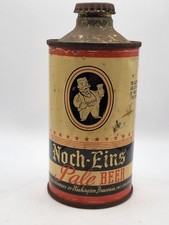 1940S NOCH-EINS PALE BEER J SPOUT CONE TOP BEER CAN IRTP COLUMBUS OH