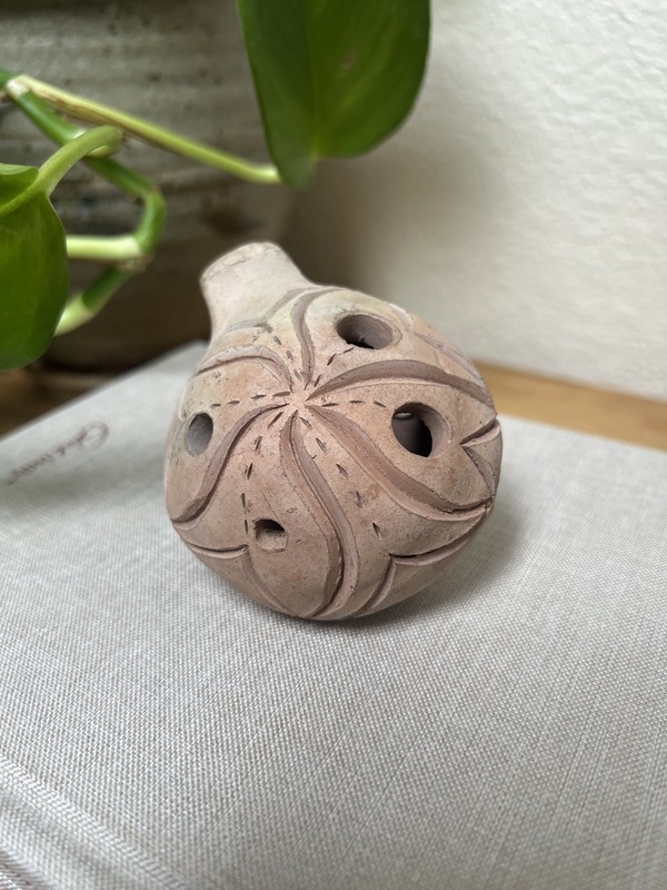 Handmade Clay Ocarina Flute Instrument