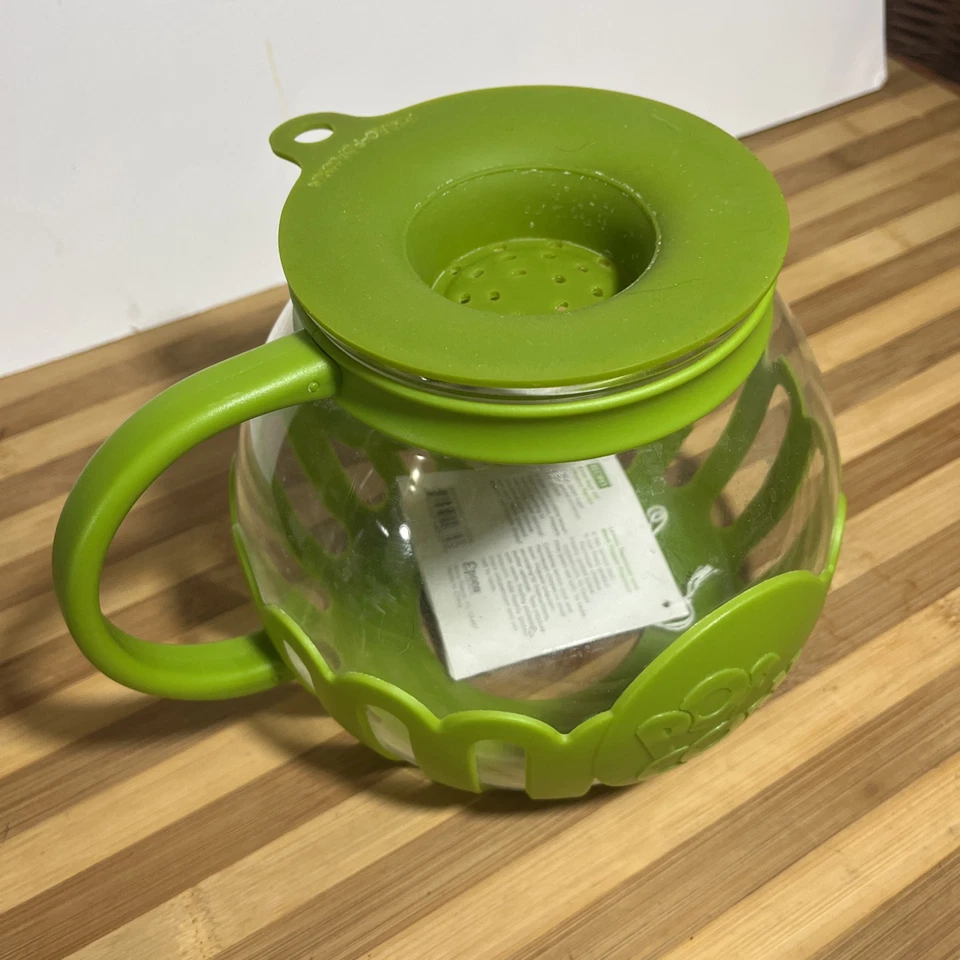Ecolution 3-in-1 Microwave Micro-Pop Popcorn Popper Borosilicate Glass NEW Green - Image 2 of 4