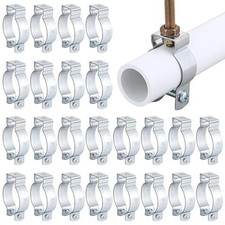 Kit de cintres de conduits EMT en acier galvanisé 25 pièces avec boulons pour