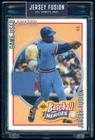 2021 Jersey Fusion All Sports Hank Aaron Game Worn Swatch BREWERS