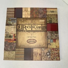The Paper Studio *The Great Rock Island Route* ~ 12 x 12   - *RARE* 60 Sheets