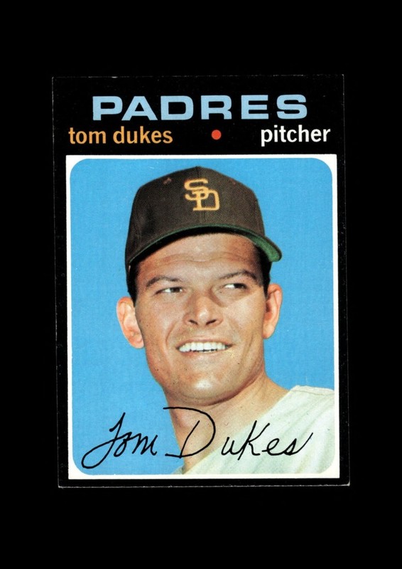 1971 Topps Set-Break #106 Tom Dukes NR-MINT *GMCARDS*