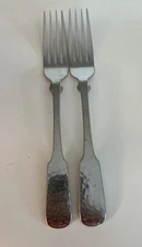 Towle Hammersmith 2 Dinner Forks 18/8 Stainless Flatware Glossy Germany